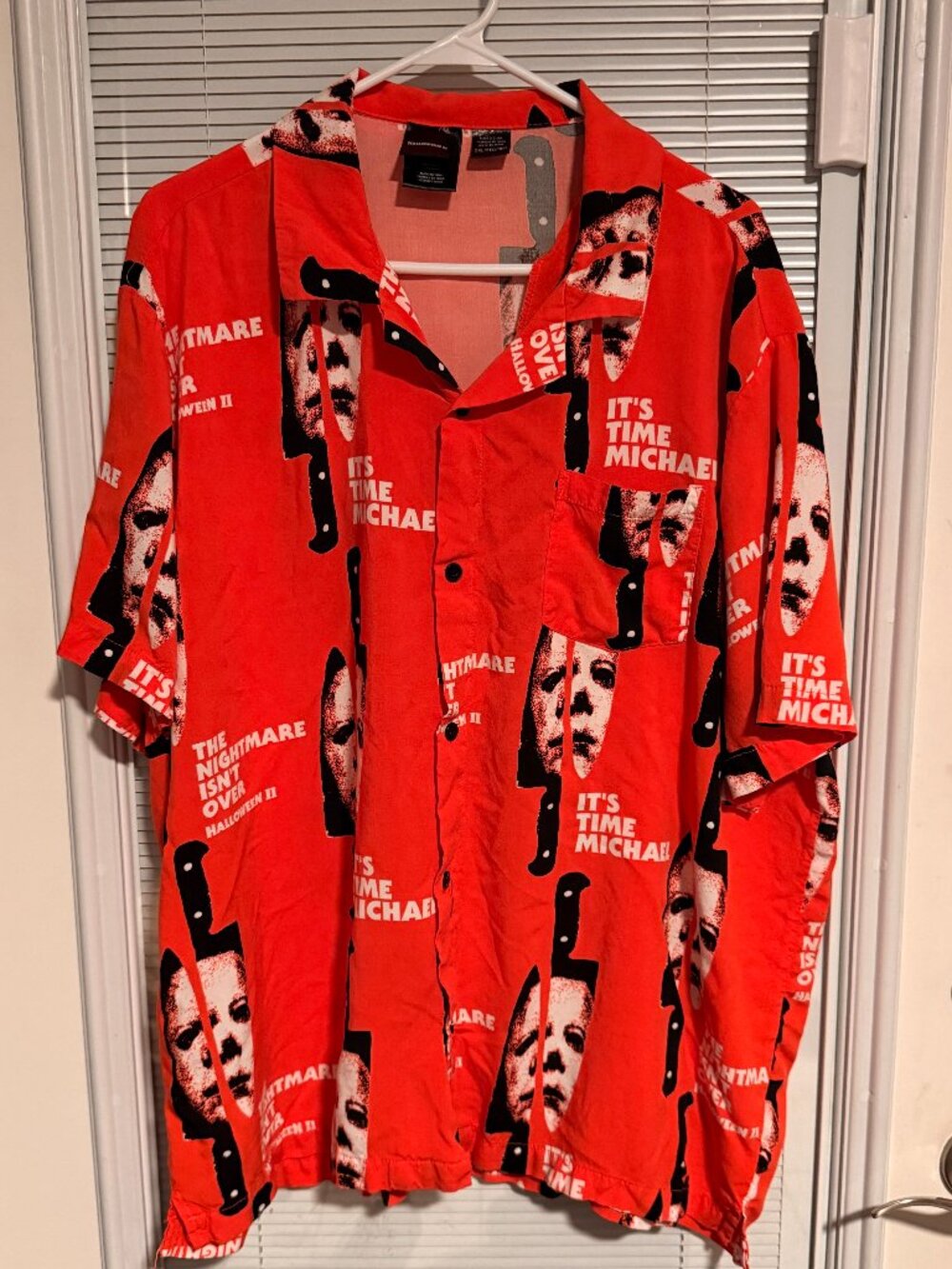 Halloween II Michael Myers Button Down Shirt